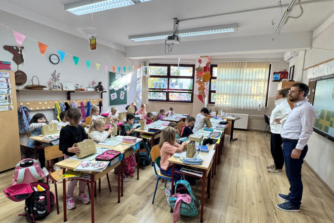 Što bi najmlađi Puljani promijenili u svom gradu? Prvašići ugostili zamjenika gradonačelnika