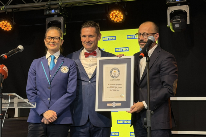 POVIJESNI DAN U TINJANU! Oboren Guinnessov rekord, istarski pršut ispisao povijest!