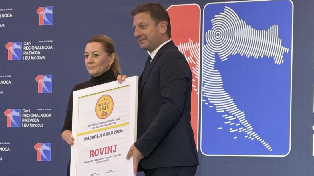 ROVINJ PONOVNO NA VRHU! Proglašen najboljim srednjim gradom za život u Hrvatskoj