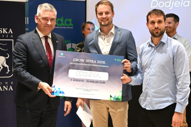 Inovativne ideje iz Istre osvojile 20.000 eura! Evo koji su projekti najbolji na GROW ISTRA 2026.