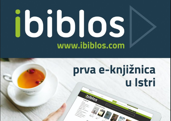 iBiblos: Prva e-knjižnica u Istri puštena 'u promet'