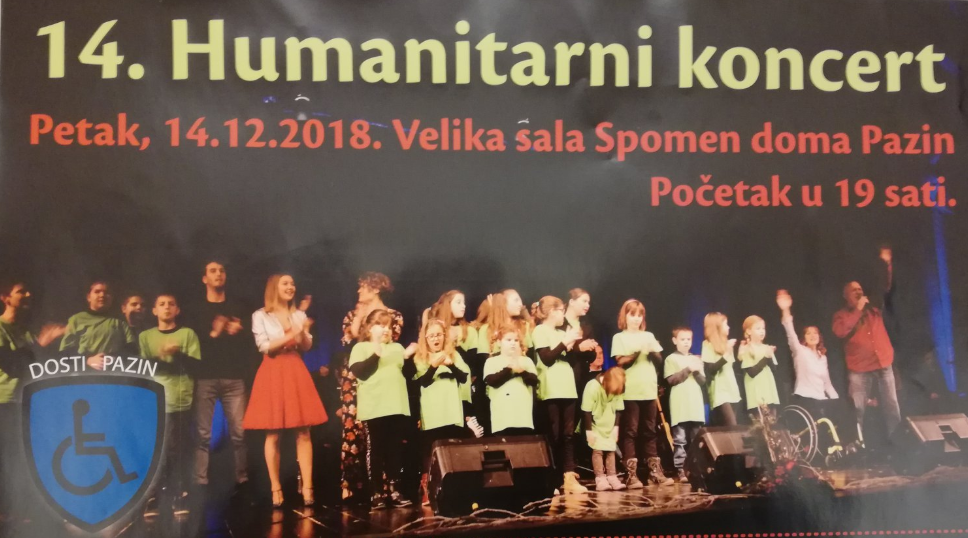 Pazin: Humanitarni koncert s cijenom ulaznice koliko vi odlučite 