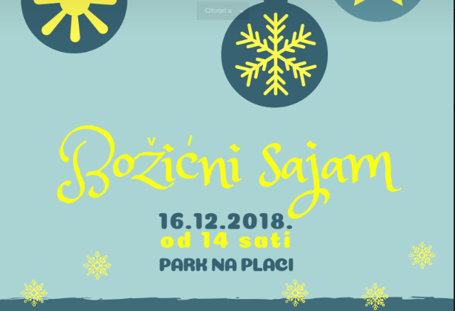 Kanfanar spreman za Božićni sajam
