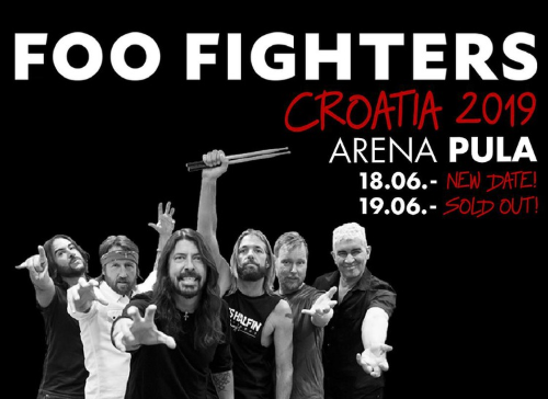 ODLIČNA VIJEST Foo Fightersi će održati još jedan koncert u pulskoj Areni