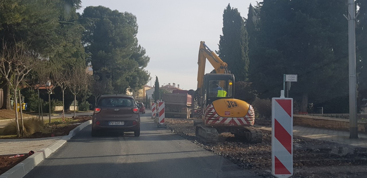 NOVI ROVINJSKI KRUŽNI TOK 'Radovi teku po planu'
