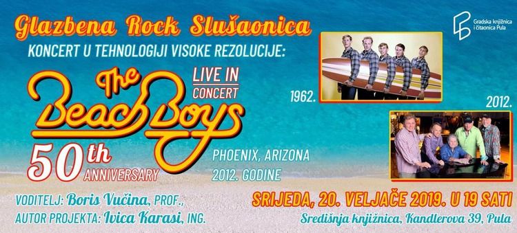 GLAZBENA POSLASTICA Rock slušaonica: The Beach Boys - Live in Concert 50th Anniversary