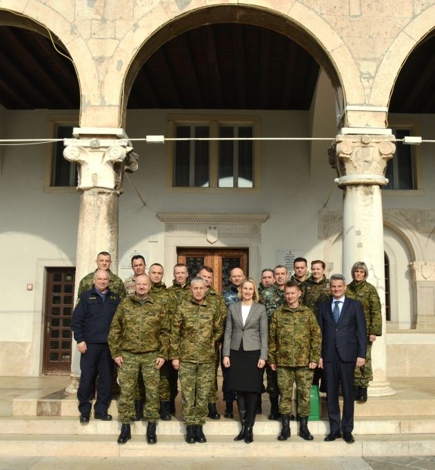 Pula: Održan prijem 21. naraštaja Ratne škole "Ban Josip Jelačić"