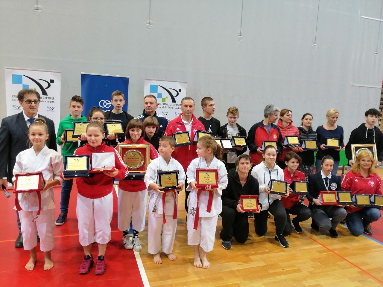 ČAK 16 OD 26 NAGRADA Finida najsupješniji karate klub u Istri