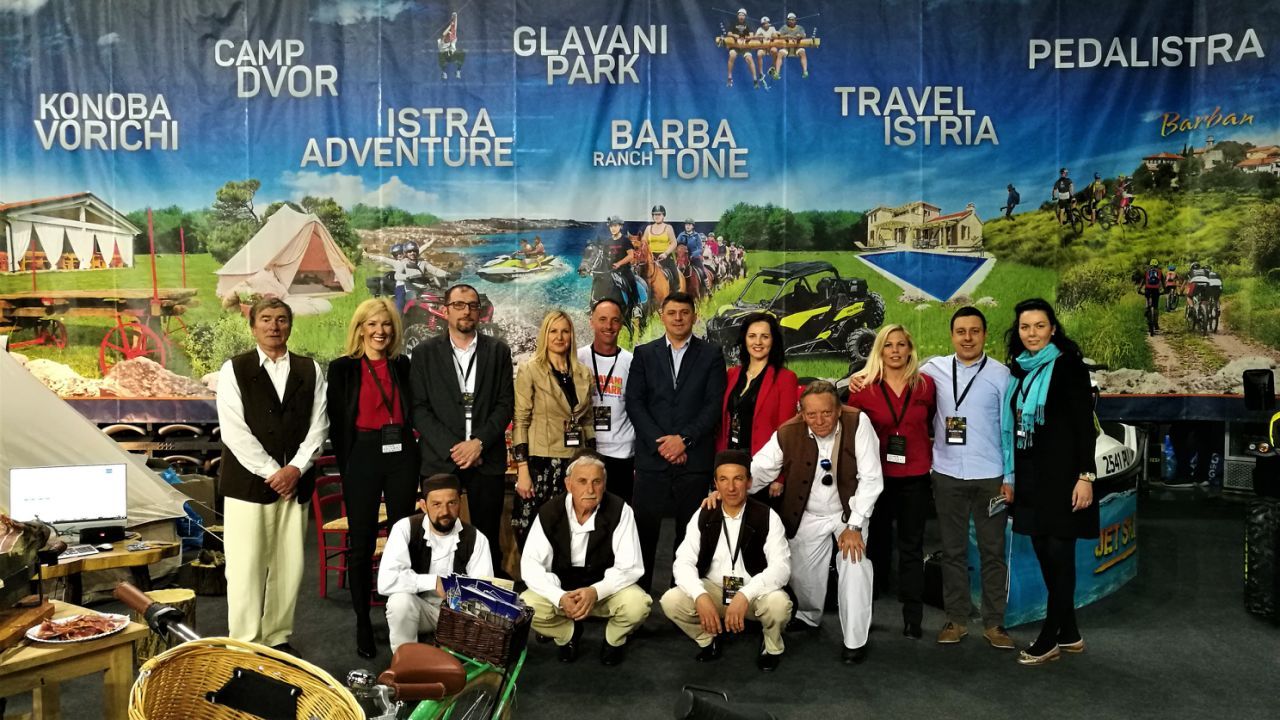 Istra Outdoor Experience team na međunarodnom sajmu turizma 'Place2Go’ 