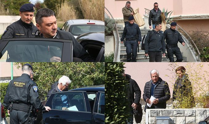 SVI OSUMNJIČENI U PRITVORU Do 17 sati obavljene pretrage svih prostora 