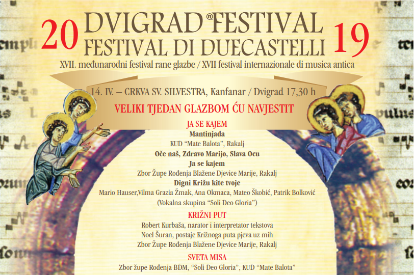 U NEDJELJU SVEČANO OTVORENJE DVIGRAD FESTIVALA Pod pokroviteljstvom predsjednice održavati će se sve do rujna