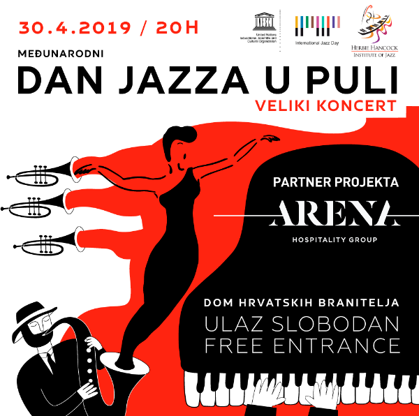 SVJETSKI DAN JAZZA NA PULSKI NAČIN Eminentni jazz glazbenici okupljaju se u Domu hrvatskih branitelja