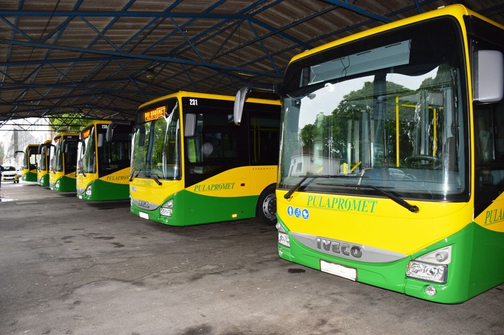 FINANCIRANI EU SREDSTVIMA Pula dobila nove autobuse