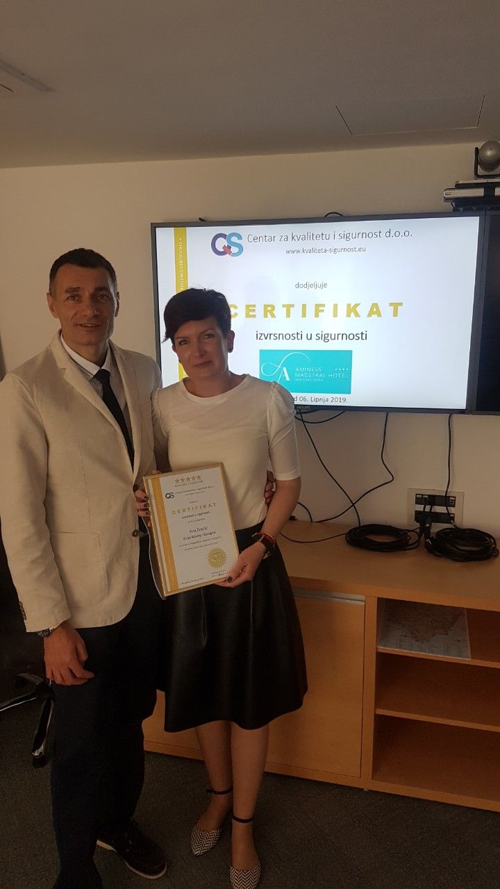 Rovinju dodijeljen Certifikat izvrsnosti u sigurnosti