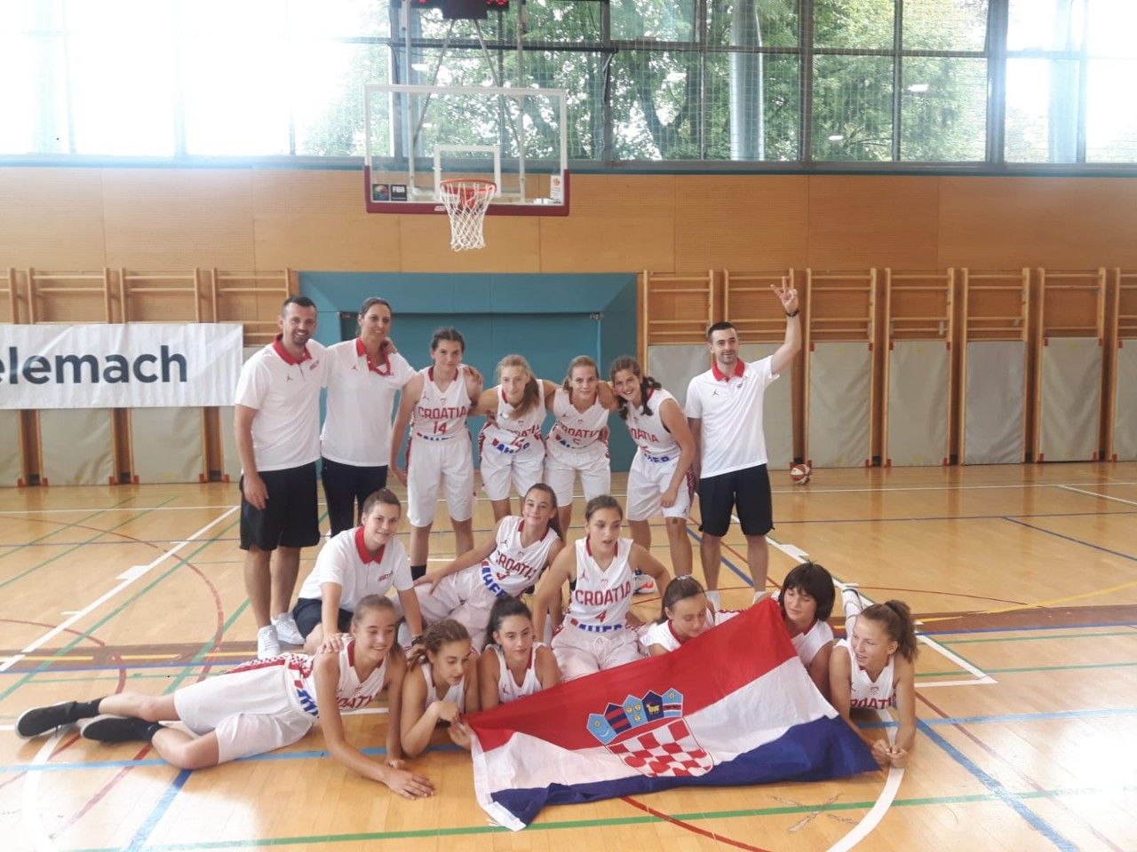 Košarkašica Rovinja Karolina Škare osvojila zlato sa reprezentacijom Hrvatske