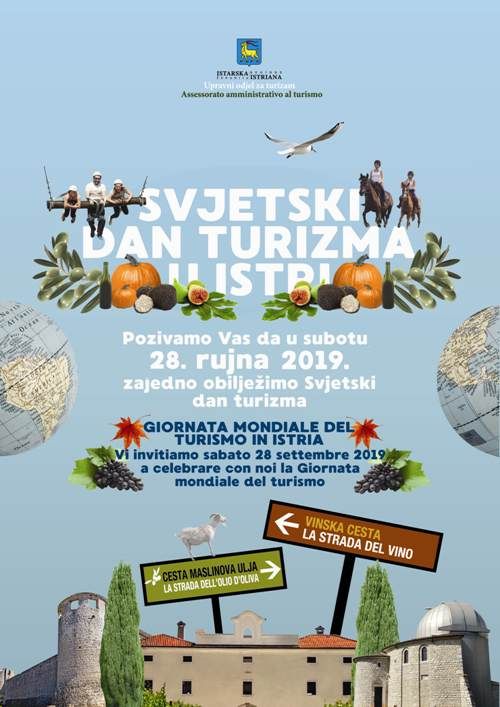 Uskoro obilježavanje Svjetskog dana turizma 2019. u Istri