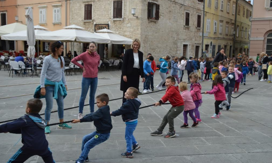 Uz puno plesa i zabave Dječji tjedan obilježen i na pulskom Forumu