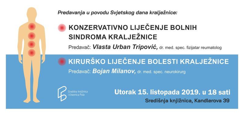 Tematska predavanja povodom Svjetskog dana kralježnice