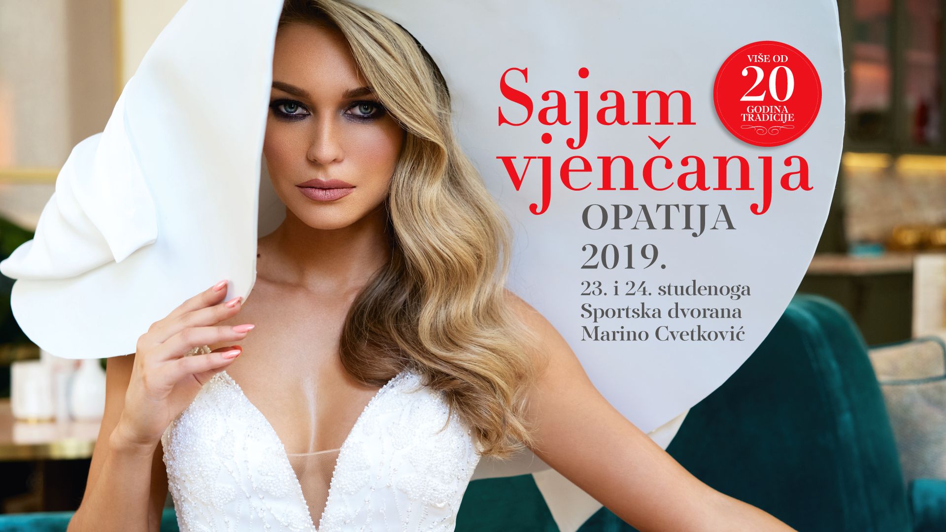 Sve je spremno za jubilarni 20. Sajam vjenčanja u Opatiji