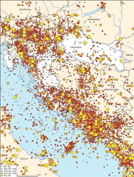 Seizmološki zavod Republike Hrvatske: ISTRA JE OD POTRESA NAJMANJE UGROŽEN DIO HRVATSKE