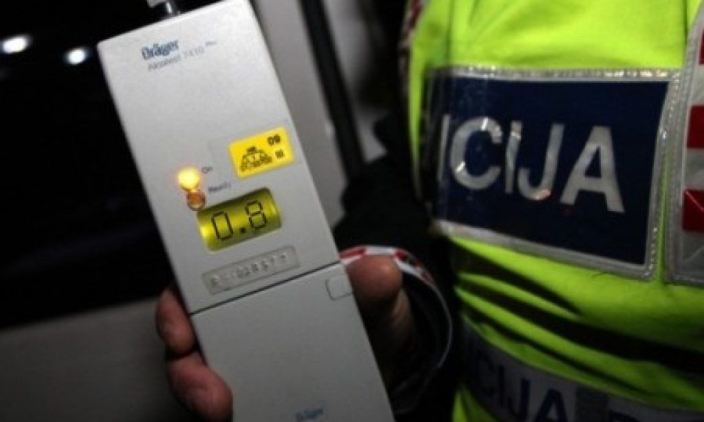 AKCIJA ISTARSKE POLICIJE Alkohol jedan od glavnih uzročnika prometnih nesreća