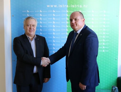 Istarski župan i rovinjski gradonačelnik upriličili prijem za izaslanstvo Unsko-Sanskog kantona