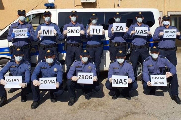 VEČERAS ĆE PULA U 20 SATI ZAPLJESKATI SVIM HEROJIMA KOJI NAS ČUVAJU OD OPASNE ZARAZE