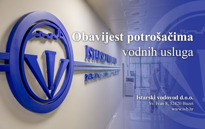 Istarski vodovod solidaran s građanima u krizi