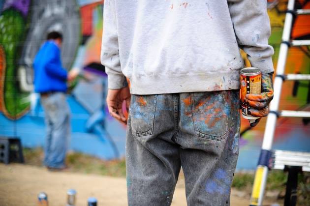 Pazinska policija zatekla još jednog grafitera