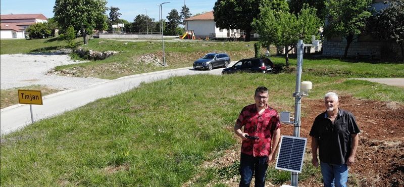 Istramet instalirao svoju agrometeorološku postaju u Tinjanu
