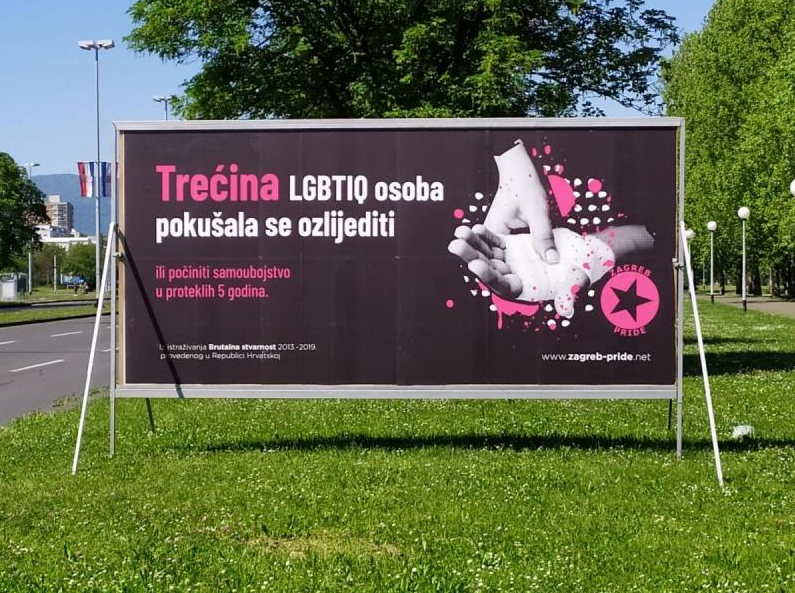 ZAGREB PRIDE 64 posto LGBTIQ osoba u Hrvatskoj doživljava nasilje