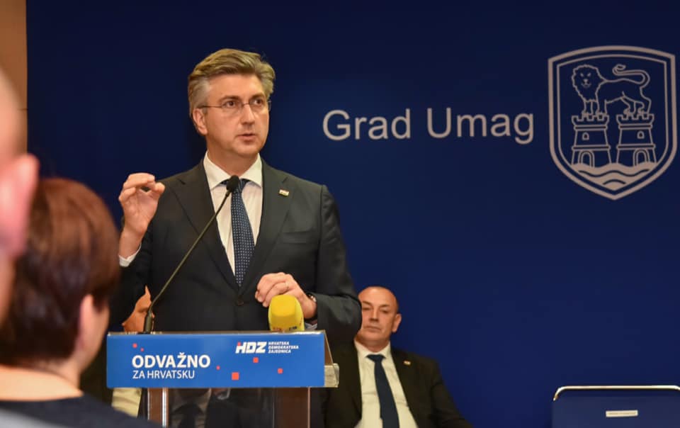 Premijer Plenković u posjeti Istri! OBILAZI IPSILON I ULJANIK