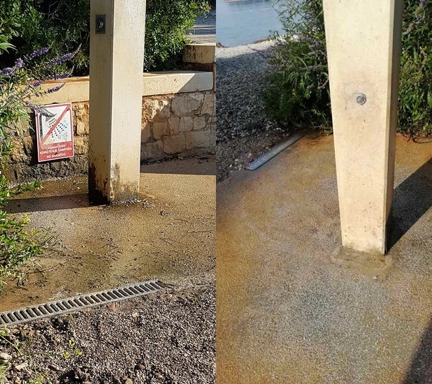 KOMUNALCI I DALJE RJEŠAVAJU PRIJAVE GRAĐANA Riješen problem tuševa na plaži Val da Lesso u Rovinju