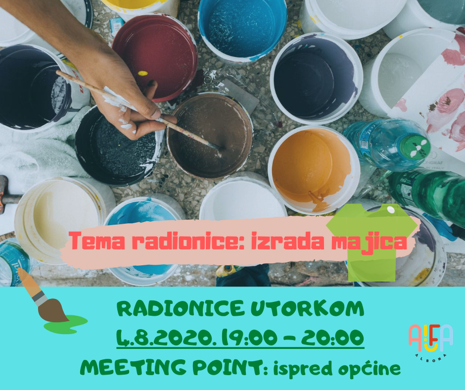 BESPLATNE RADIONICE ZA DJECU Kreativno ljeto u Labinu organizira udruga Alfa Albona