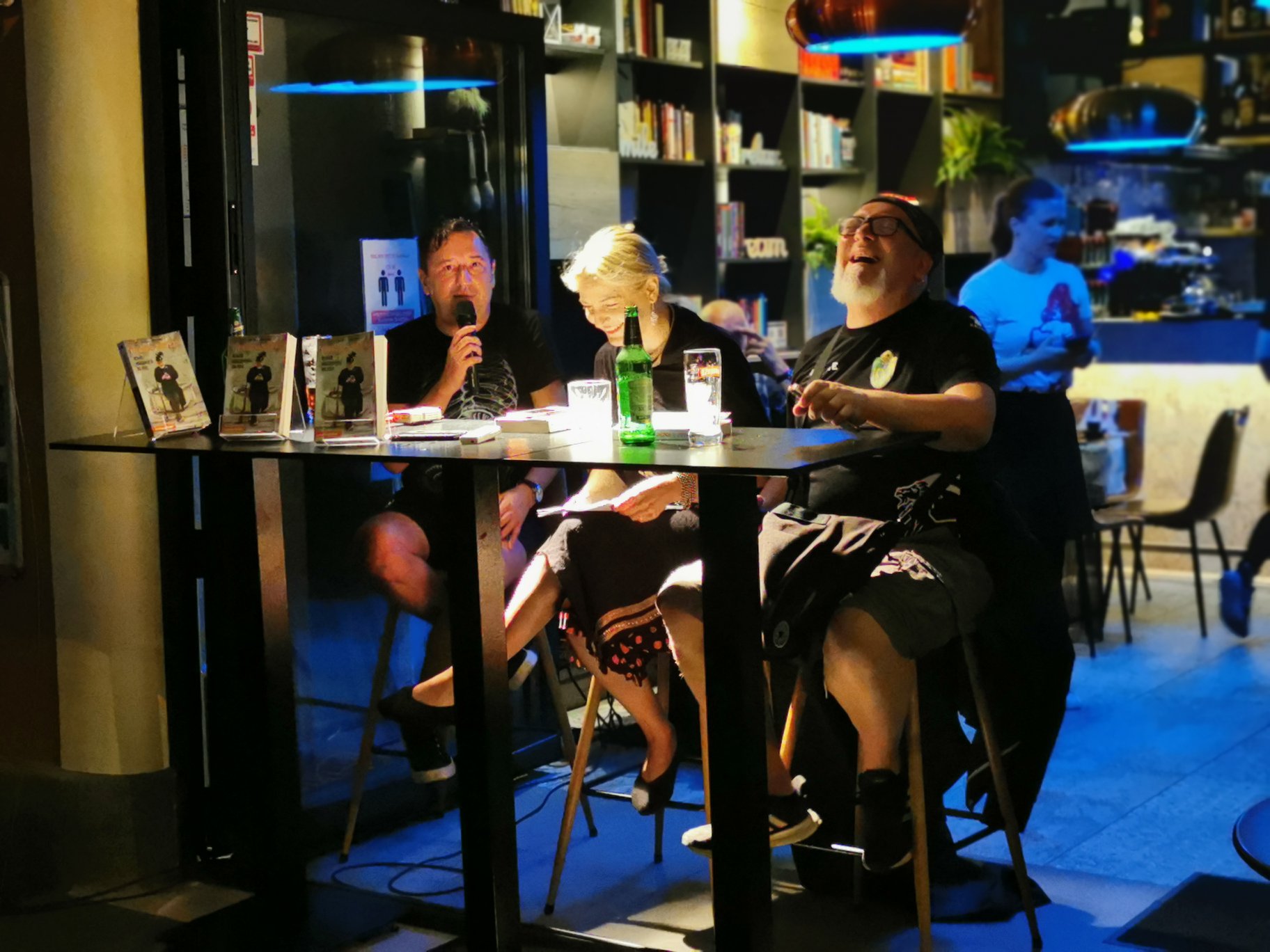 Ni kiša nije spriječila još jednu promocija na ljetnoj literarnoj pozornici u Puli