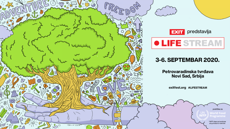 EXIT Festival sa Svjetskim programom za hranu Ujedinjenih naroda