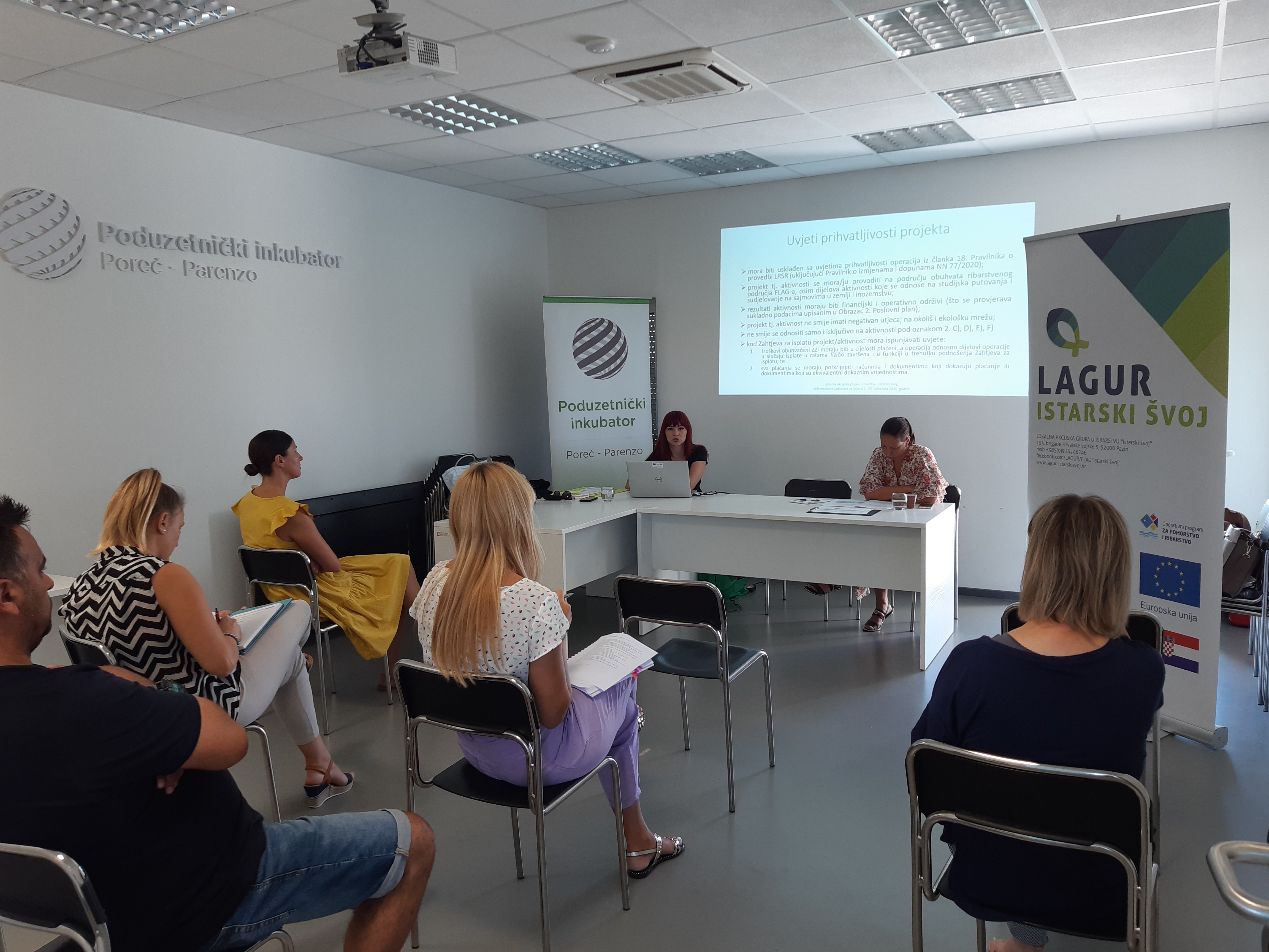 ODRŽANA INFORMATIVNA RADIONICA U PODUZETNIČKOM INKUBATORU POREČ