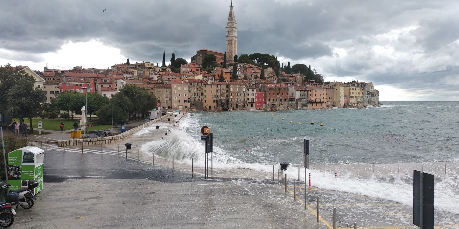 Istru zahvatila jaka ciklona i olujni udari