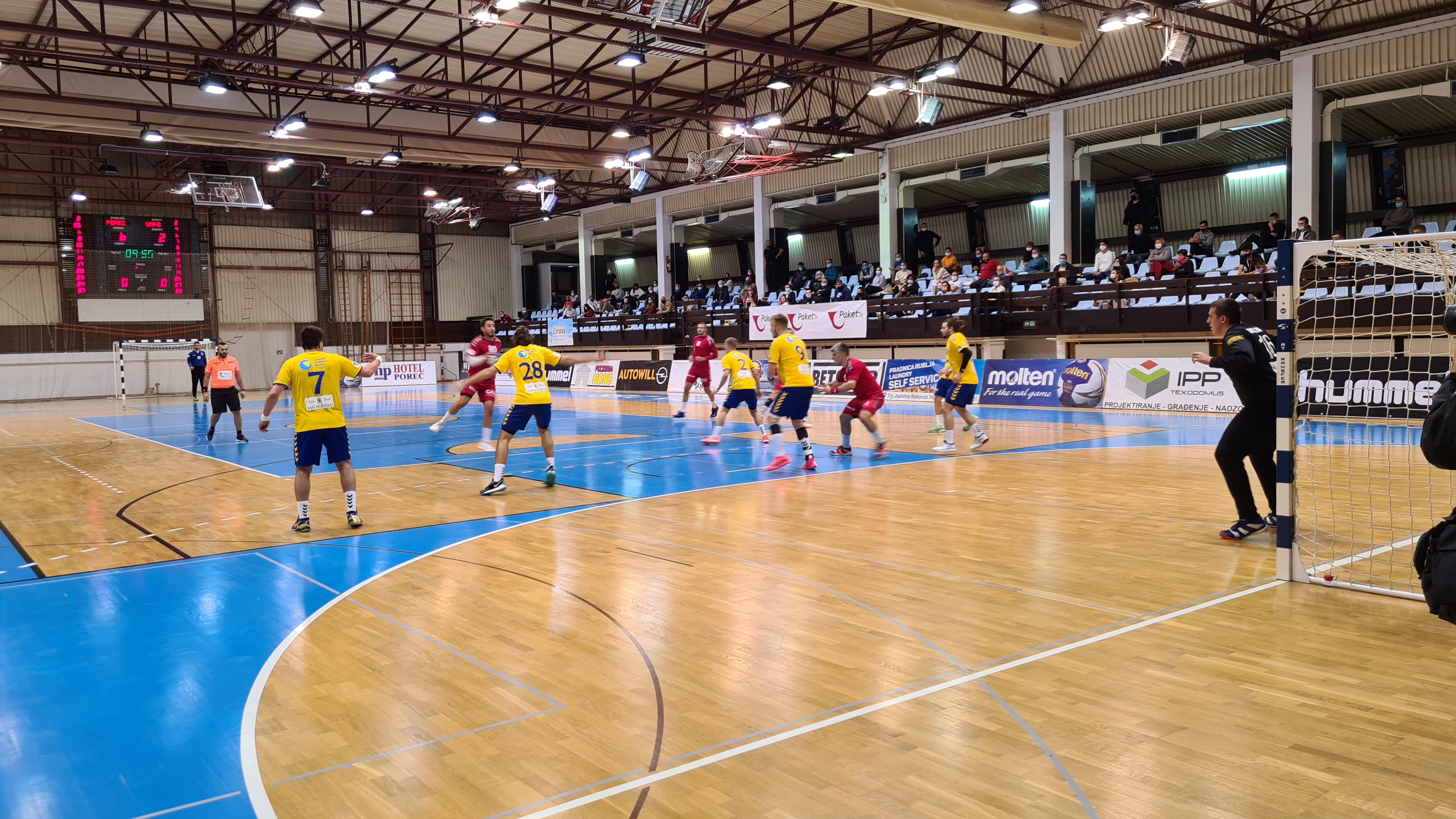Vječni derbi između rukometaša Umaga i Poreča: Porečani trijumfirirali 13. put