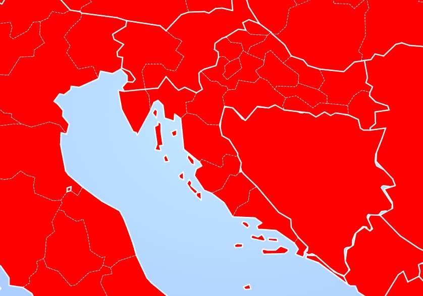 Njemačka i Istru stavila na crvenu listu OD DANAS JE CIJELA HRVATSKA EPIDEMIOLOŠKI RIZIČNO PODRUČJE