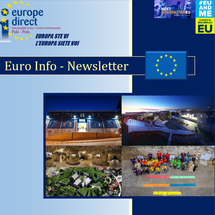 BROJNE MOGUĆNOSTI KOJE NUDE EUROPSKI FONDOVI Izašao novi broj Euro Info Newslettera EDIC Pula-Pola