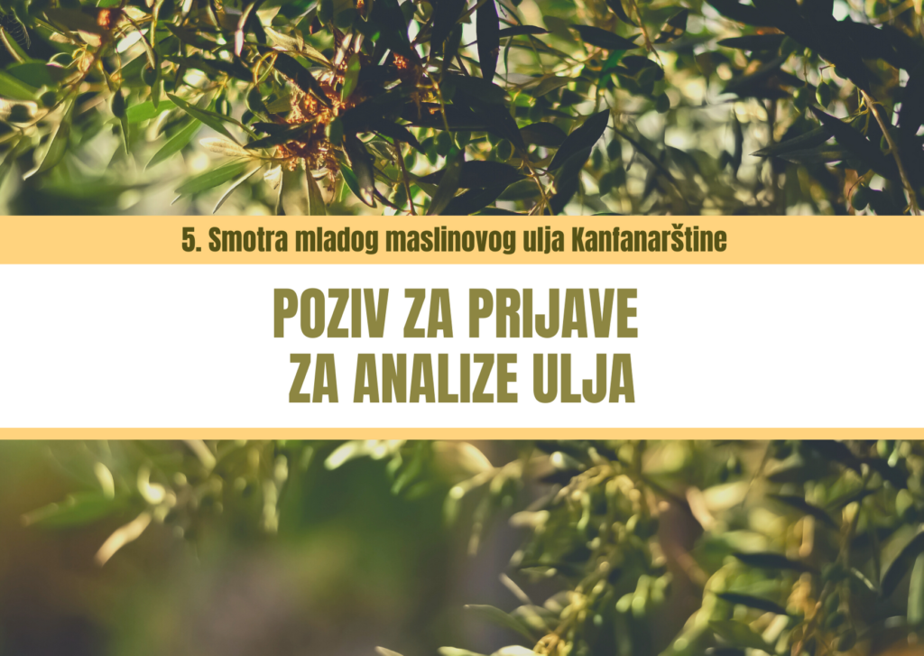 5.SMOTRA MLADOG ULJA KANFANARŠTINE Bez smotre, s kuvertiranim analizama i rezultatima