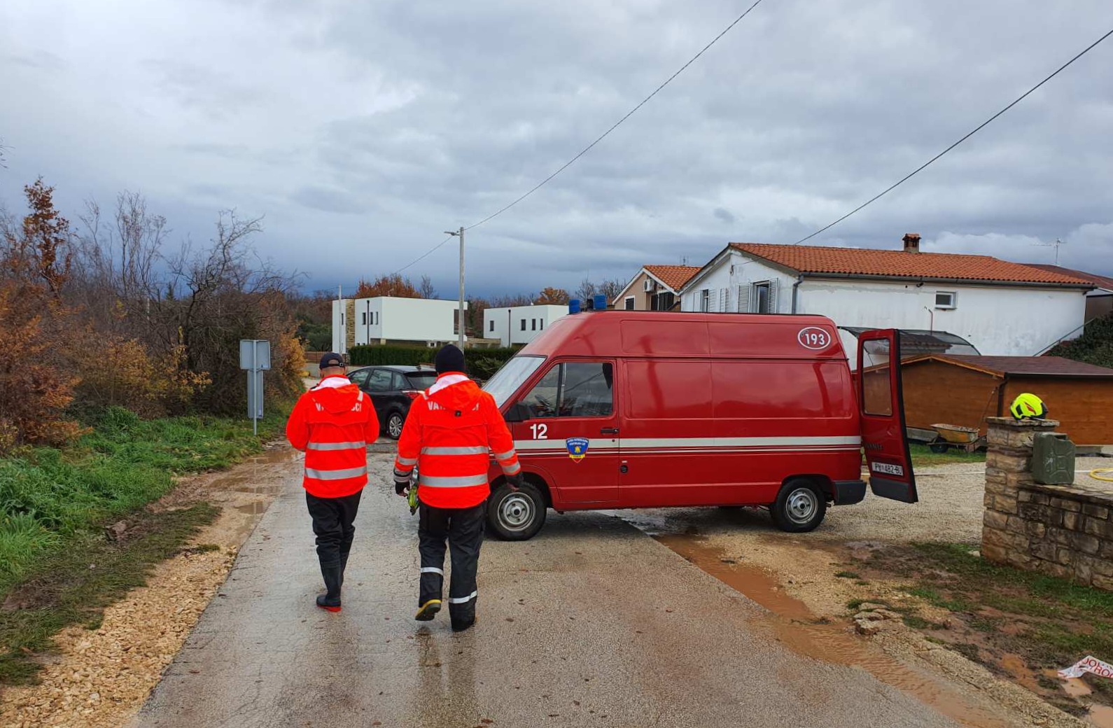 POREČ NATOPLJEN KIŠOM Sve službe na terenu