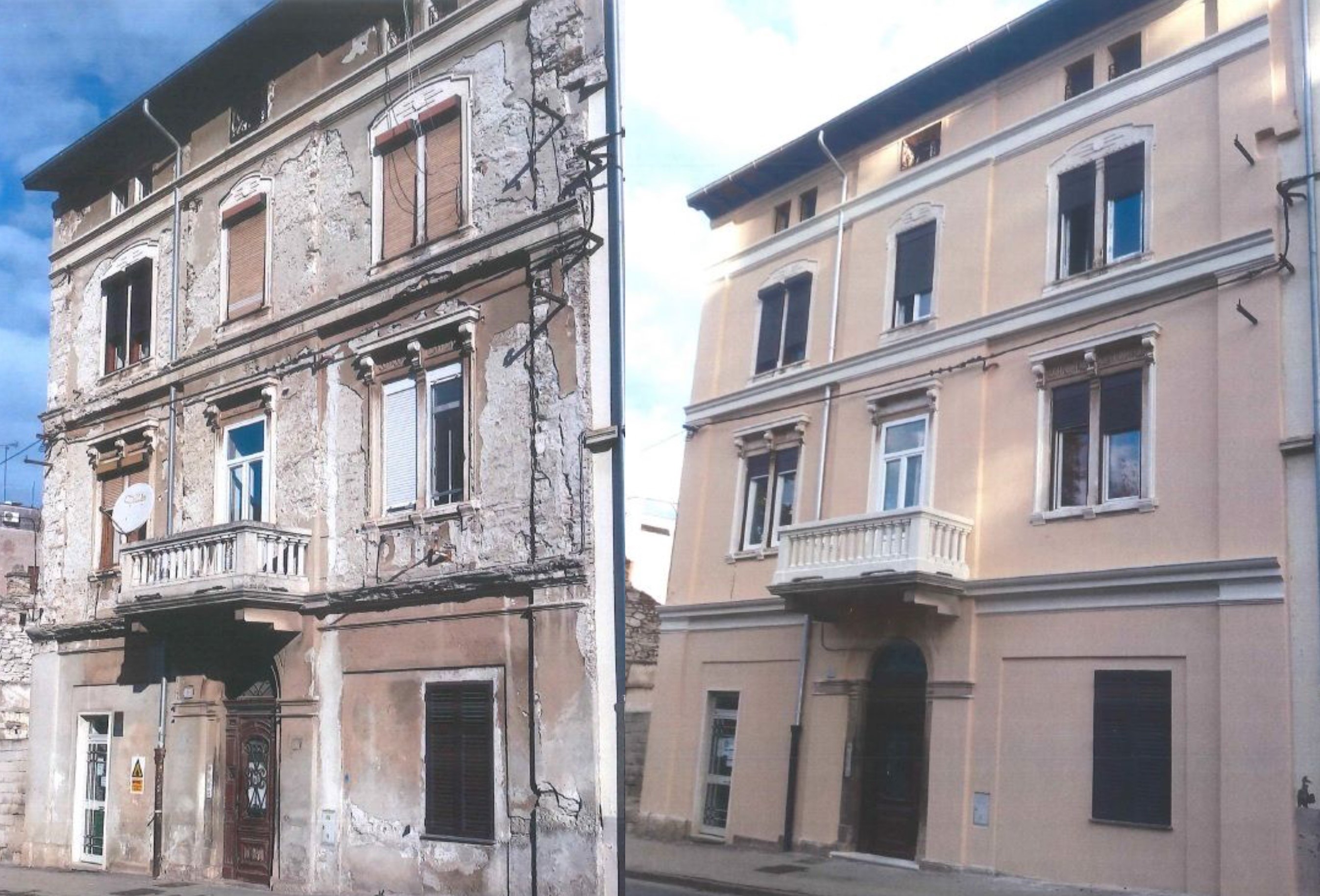 GRADSKI PROJEKT 'DOLCEVITA' U Puli obnovljena zgrada na adresi Zagrebačka 35
