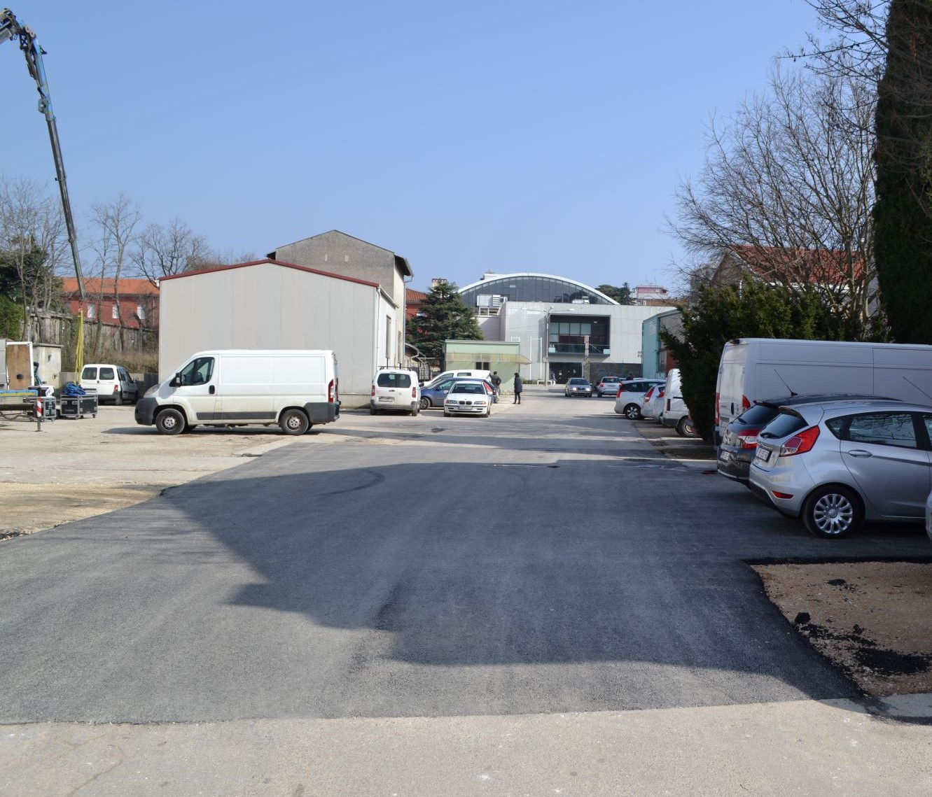 ZAVRŠENI RADOVI U LABINU Asfaltiran ulaz u Pjacal