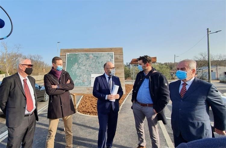 LOBORIKA Otvorena novoobnovljena dionica državne ceste u Općini Marčana
