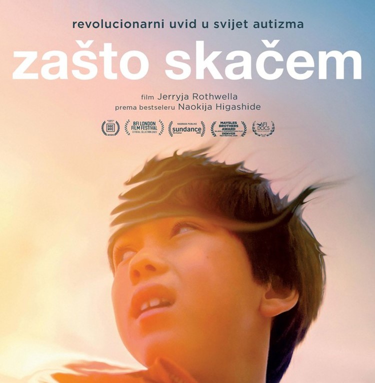 Povodom Svjetskog dana svjesnosti o autizmu DOKUMENTARAC 'ZAŠTO SKAČEM?' U KINU VALLI