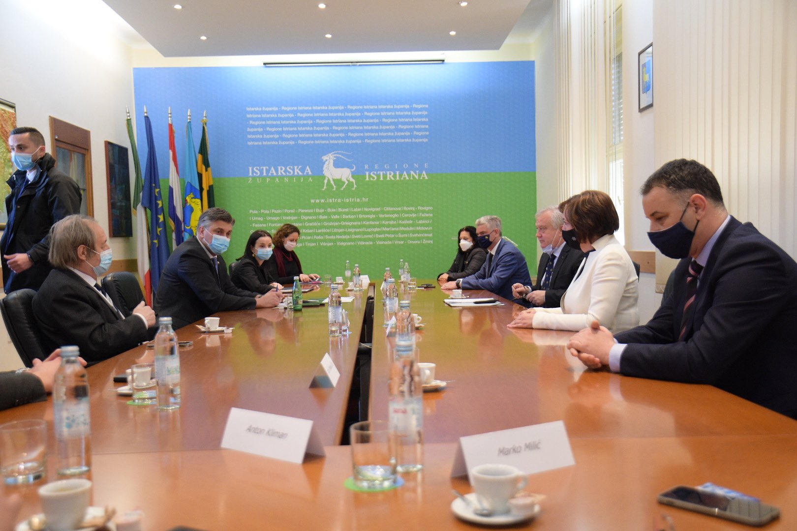 Premijer Plenković u Istri: Nisam tu da bih držao kampanju!