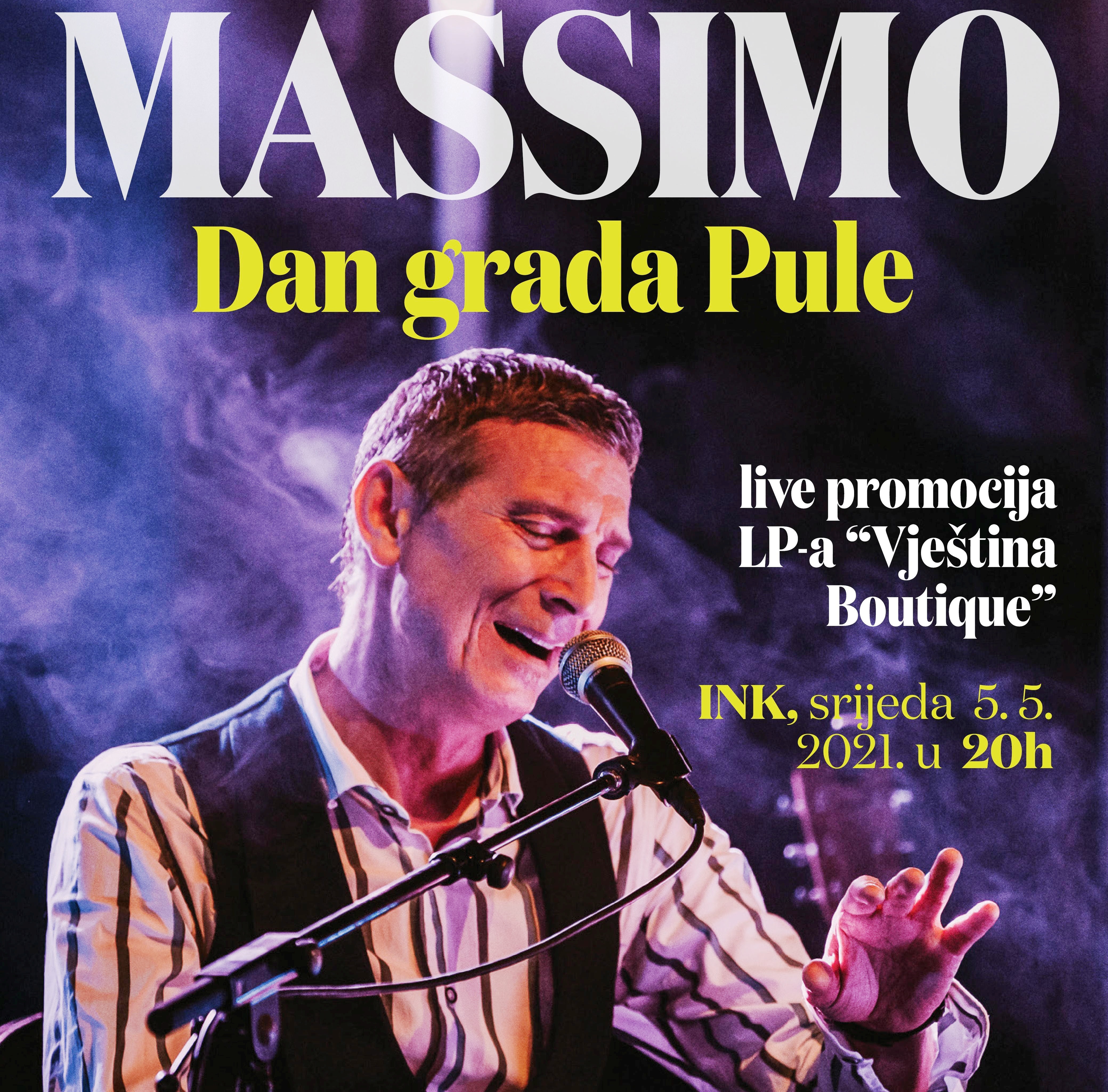 MASSIMO za DAN GRADA PULE nastupa u ISTARSKOM NARODNOM KAZALIŠTU