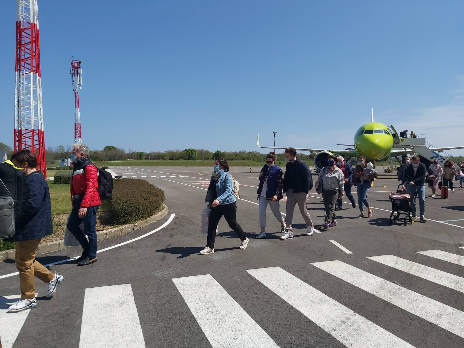 VELIKI POVRATAK TURISTA S RUSKOG TRŽIŠTA Pulska Zračna luka dočekala svoj prvi međunarodni let